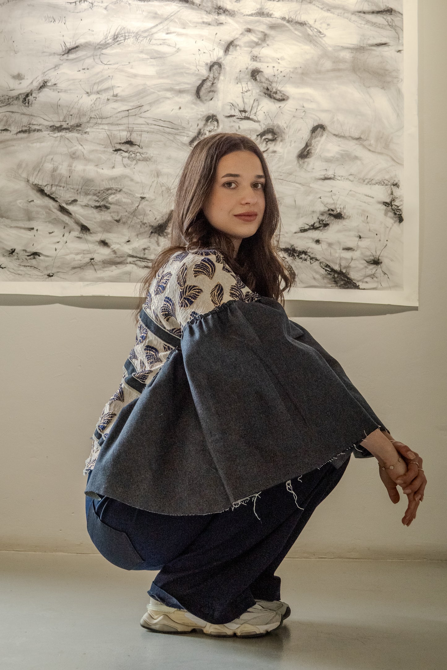 Jacheta IRIS DENIM INDIGO